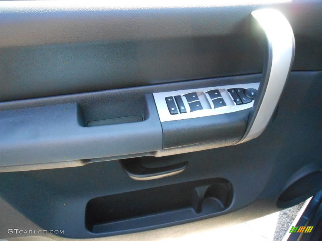 2009 Silverado 1500 LT Extended Cab 4x4 - Blue Granite Metallic / Ebony photo #12