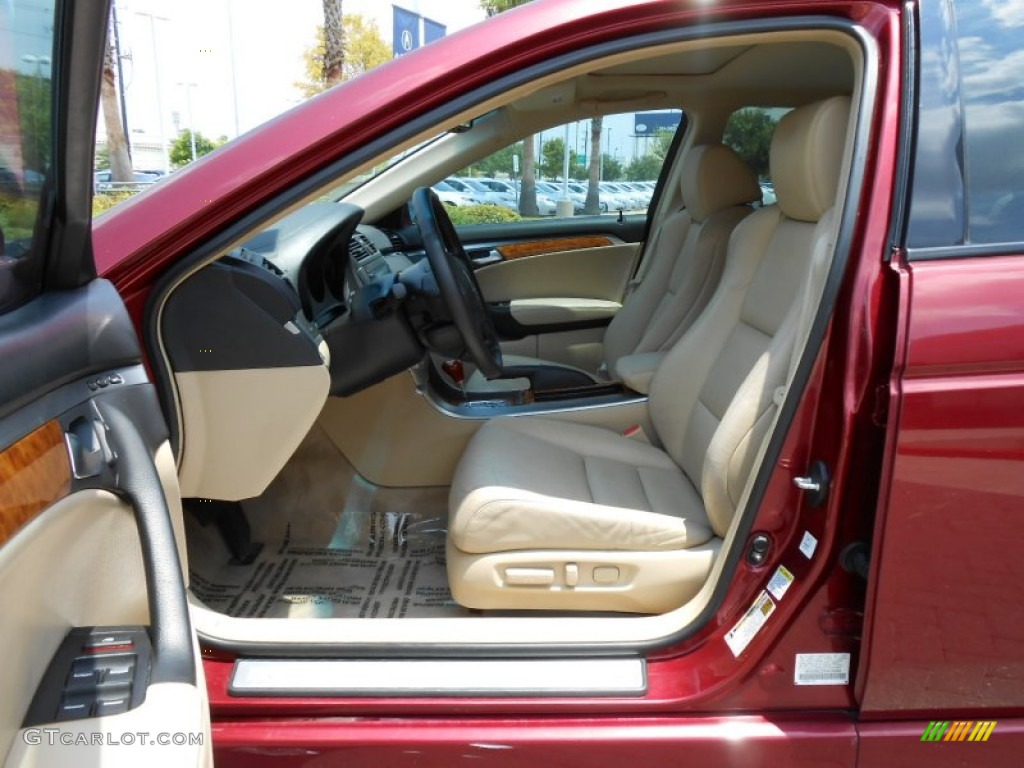 Parchment Interior 2005 Acura TL 3.2 Photo #69068515