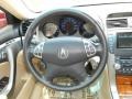 Parchment 2005 Acura TL 3.2 Steering Wheel