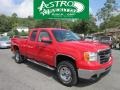 Fire Red 2008 GMC Sierra 2500HD SLE Extended Cab 4x4