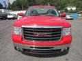 2008 Fire Red GMC Sierra 2500HD SLE Extended Cab 4x4  photo #2