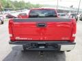 2008 Fire Red GMC Sierra 2500HD SLE Extended Cab 4x4  photo #6