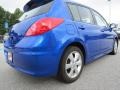 2011 Metallic Blue Nissan Versa 1.8 SL Hatchback  photo #5