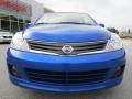 2011 Metallic Blue Nissan Versa 1.8 SL Hatchback  photo #8