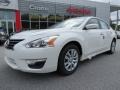 2013 Pearl White Nissan Altima 2.5 S  photo #1