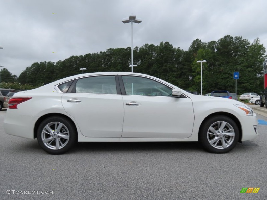 Pearl White 2013 Nissan Altima 2.5 SL Exterior Photo #69071999