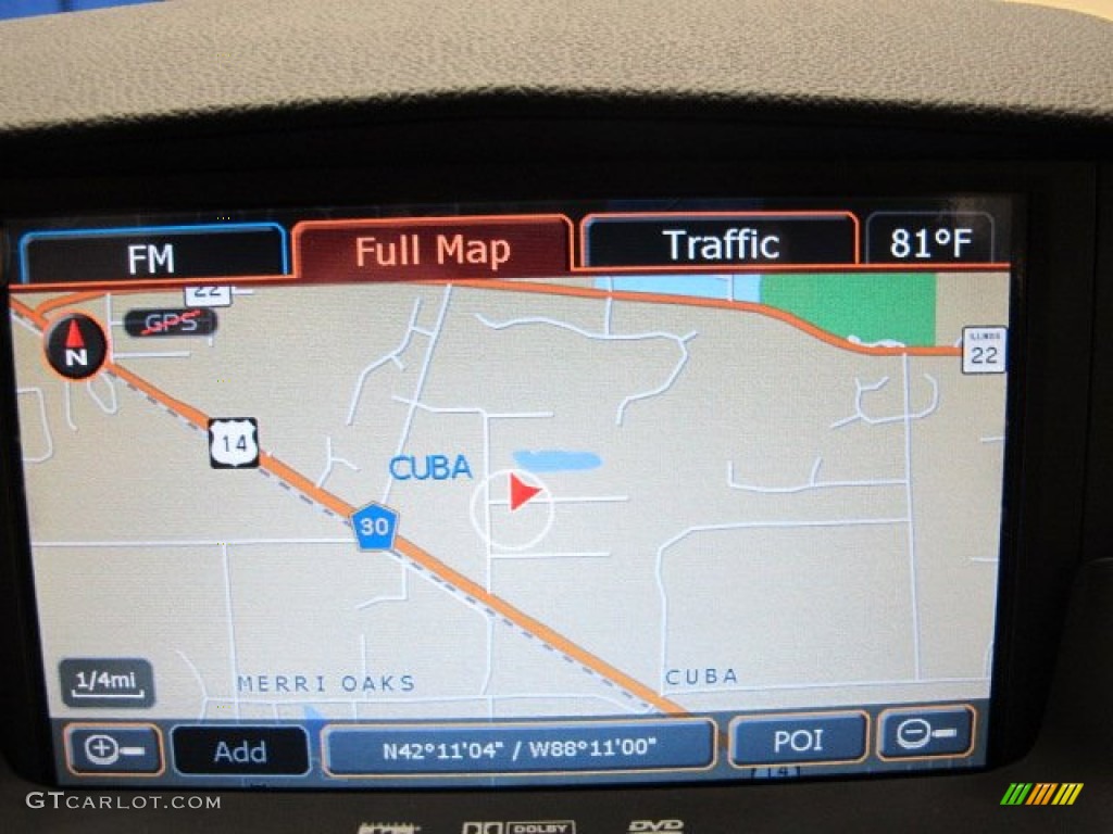2012 Cadillac CTS 4 3.6 AWD Sedan Navigation Photo #69072821