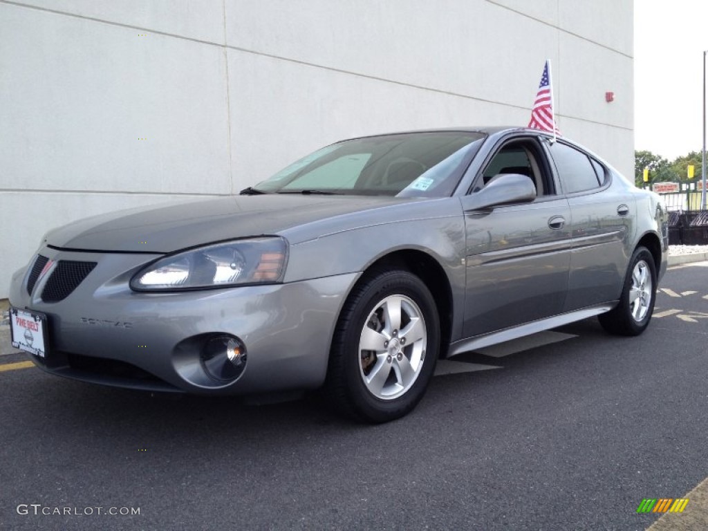 2008 Grand Prix Sedan - Shadow Gray Metallic / Ebony photo #1