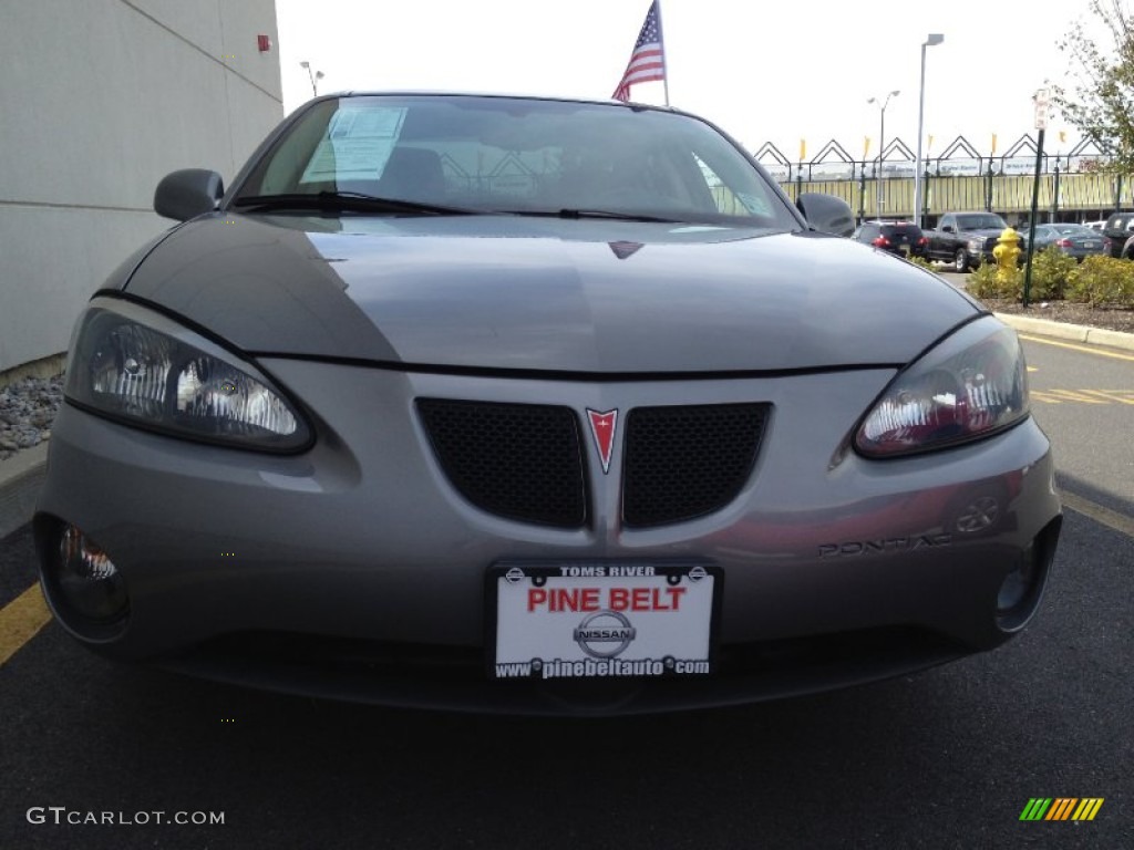 2008 Grand Prix Sedan - Shadow Gray Metallic / Ebony photo #2