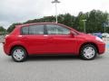 2012 Red Alert Nissan Versa 1.8 S Hatchback  photo #6