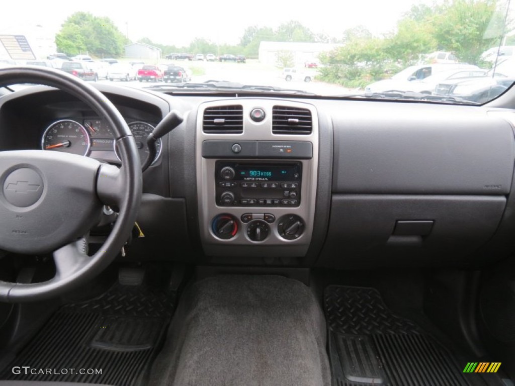 2012 Chevrolet Colorado LT Crew Cab Ebony Dashboard Photo #69074882