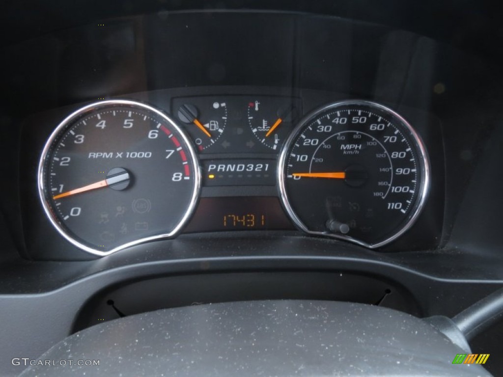 2012 Chevrolet Colorado LT Crew Cab Gauges Photo #69074900