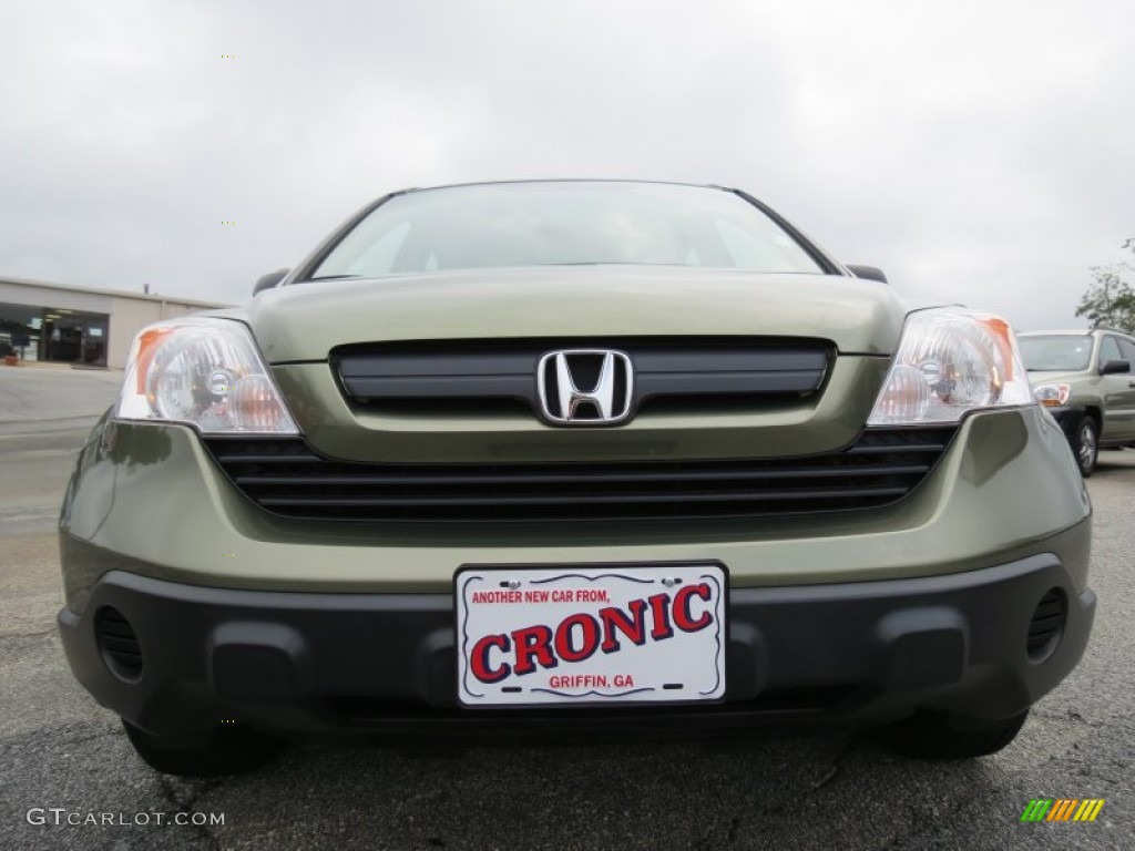 2008 CR-V LX - Green Tea Metallic / Ivory photo #2