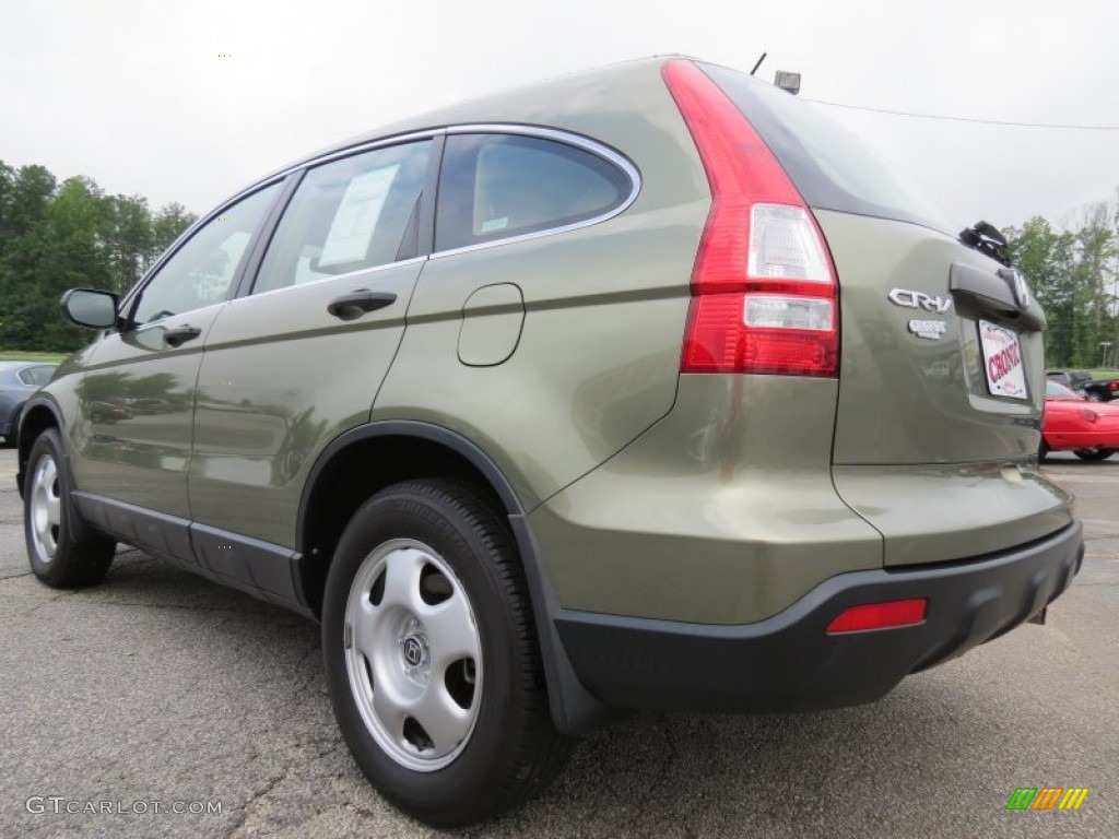 2008 CR-V LX - Green Tea Metallic / Ivory photo #5