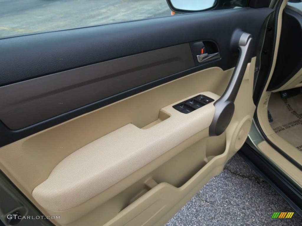 2008 CR-V LX - Green Tea Metallic / Ivory photo #11