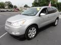 2011 Silver Ice Metallic Chevrolet Traverse LTZ AWD  photo #2