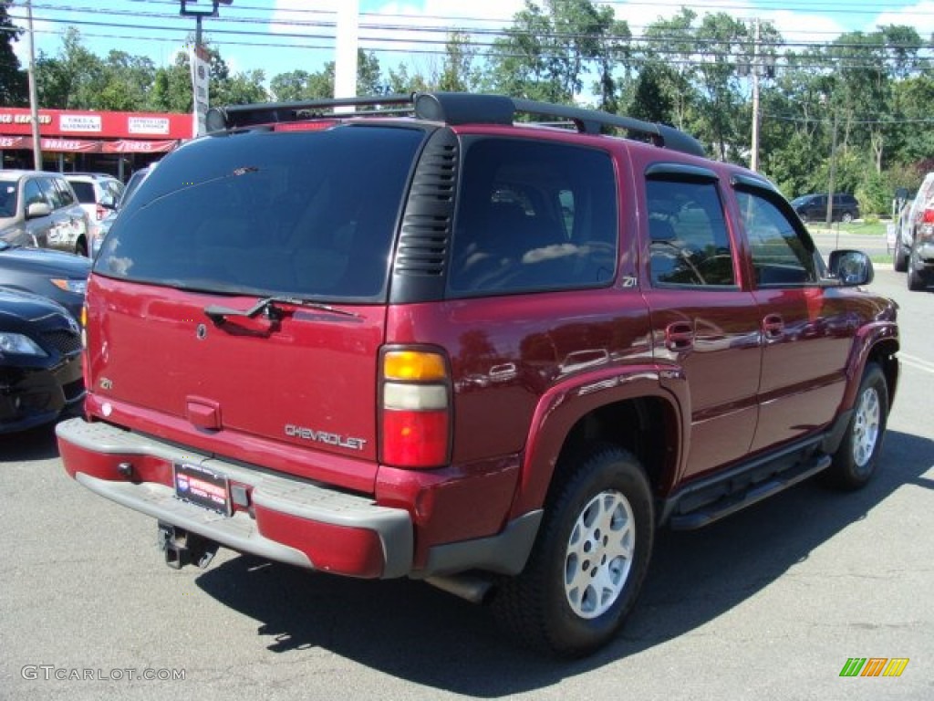 2004 Tahoe Z71 4x4 - Sport Red Metallic / Tan/Neutral photo #4