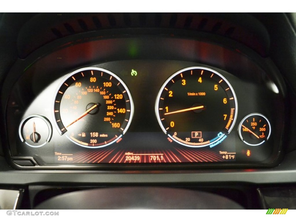 2011 BMW 7 Series 750i xDrive Sedan Gauges Photo #69076702