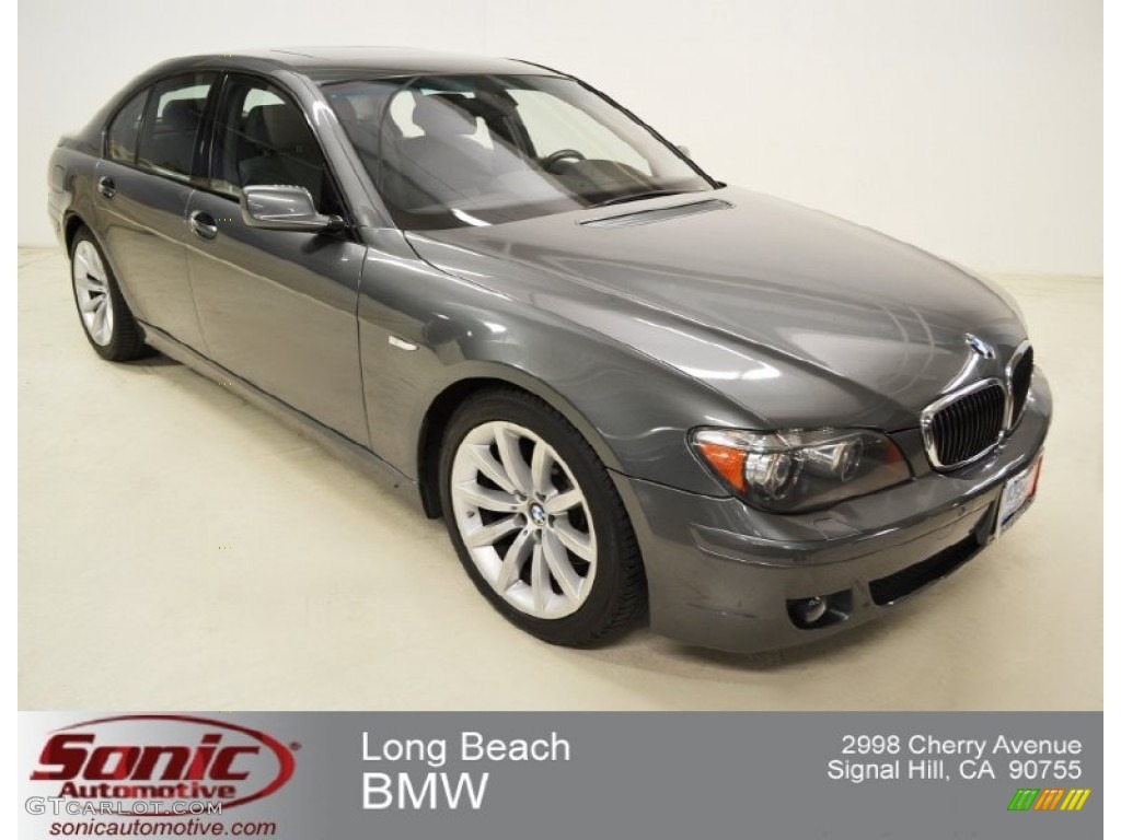 2007 7 Series 750i Sedan - Titanium Grey Metallic / Flannel Grey photo #1