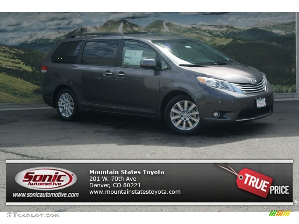 Predawn Gray Mica Toyota Sienna