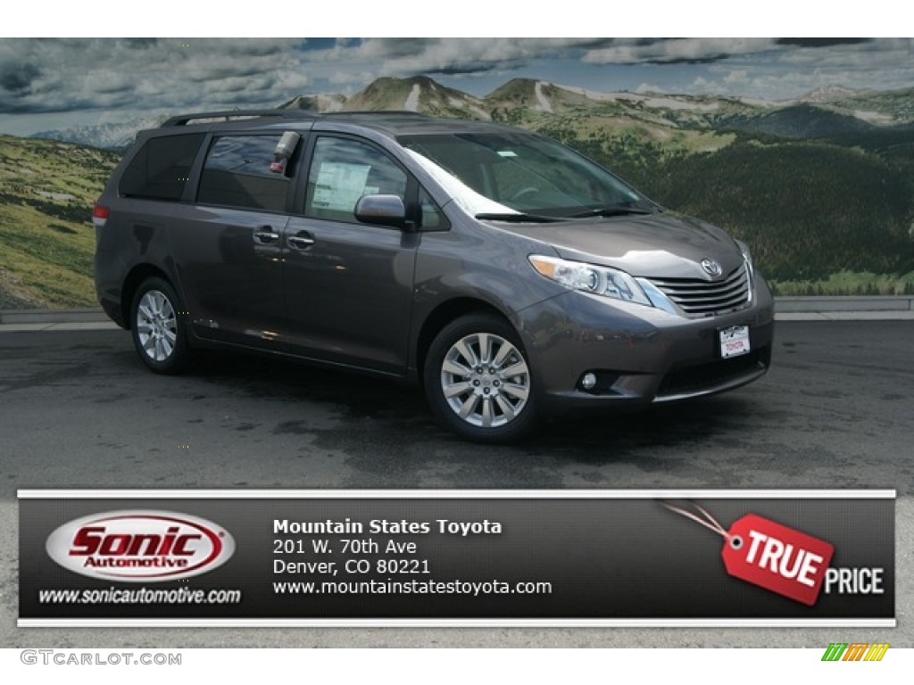 Predawn Gray Mica Toyota Sienna