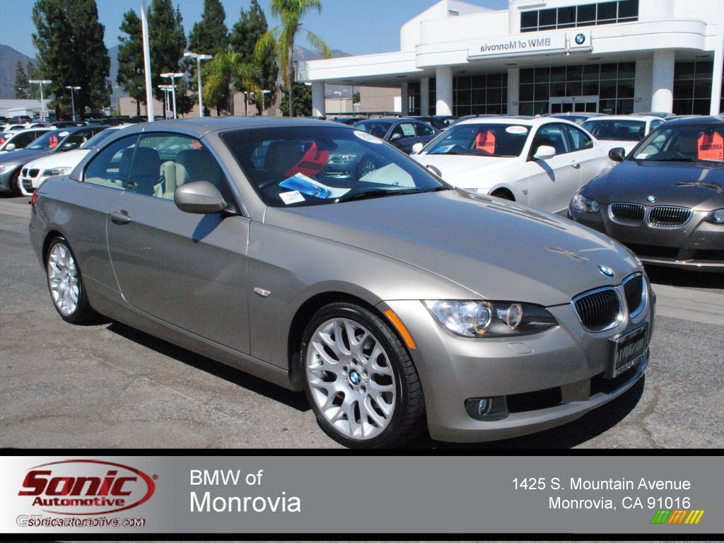 2010 3 Series 328i Convertible - Platinum Bronze Metallic / Beige photo #1