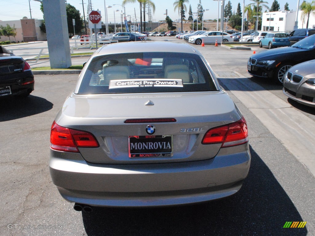 2010 3 Series 328i Convertible - Platinum Bronze Metallic / Beige photo #9