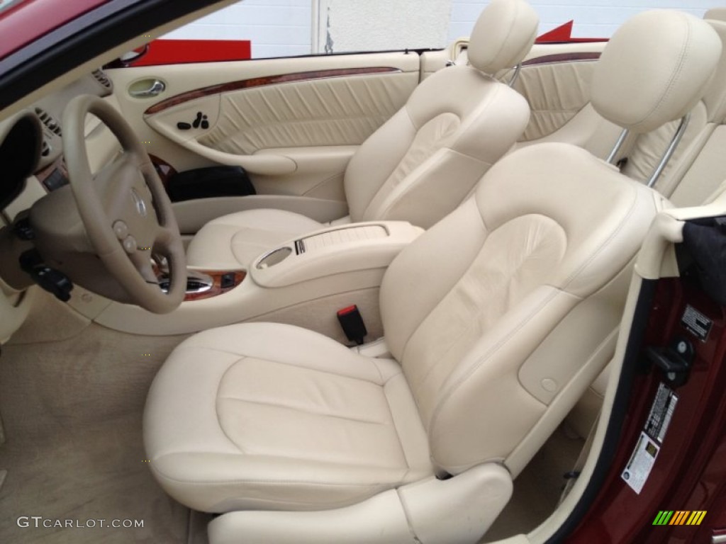 2007 Mercedes-Benz CLK 350 Cabriolet Front Seat Photo #69078221