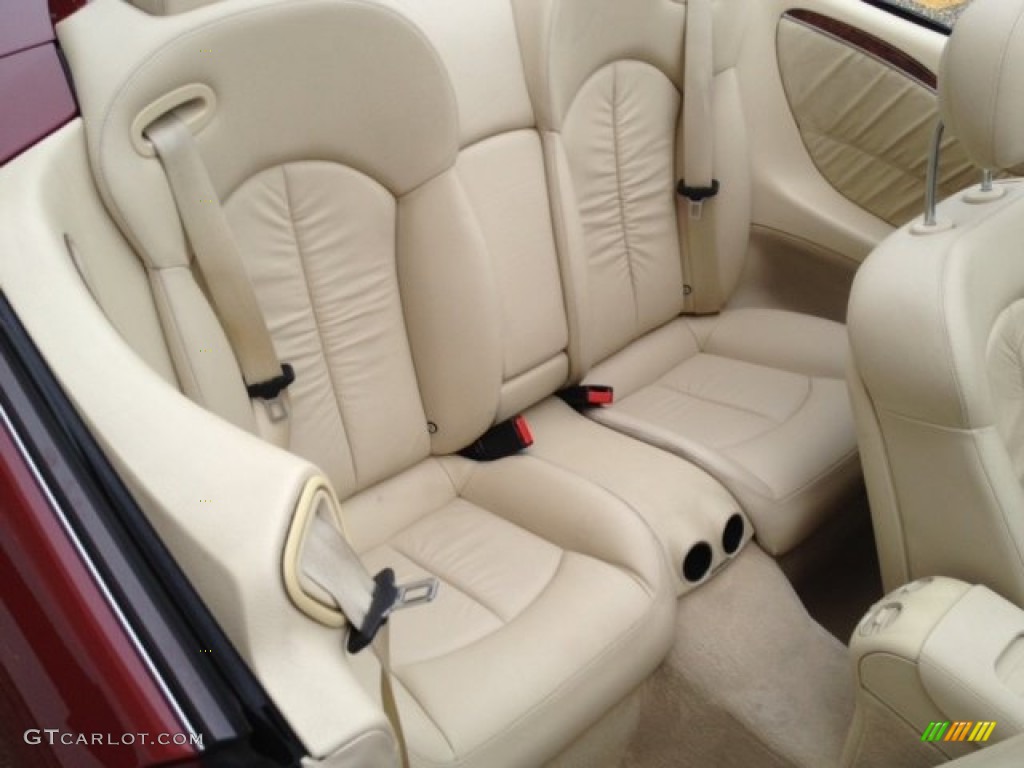 Stone Interior 2007 Mercedes-Benz CLK 350 Cabriolet Photo #69078320