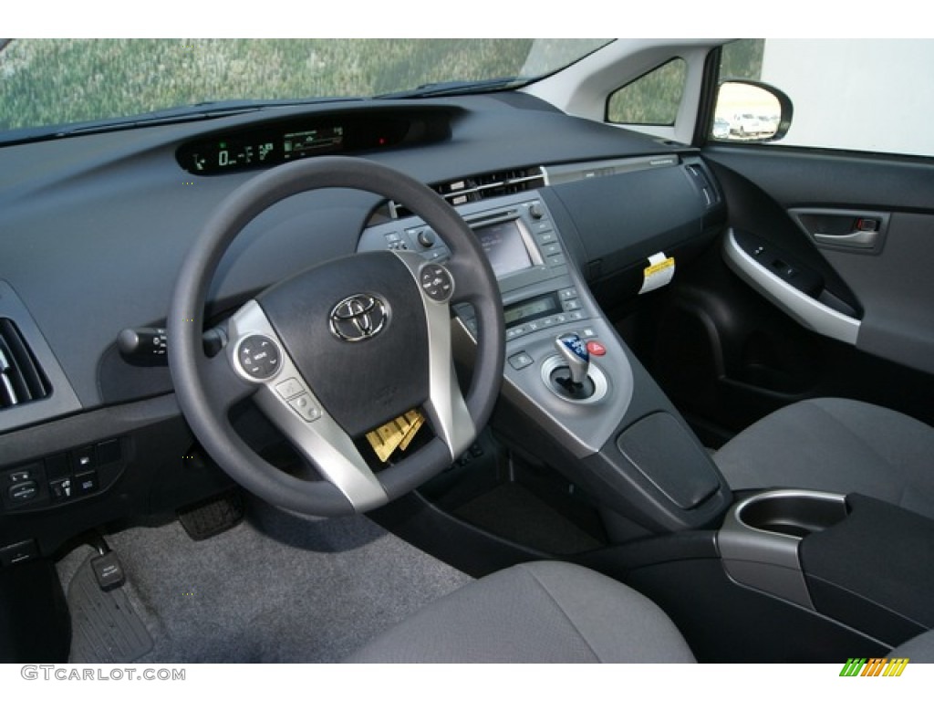 Dark Gray Interior 2012 Toyota Prius Plug In Hybrid Photo