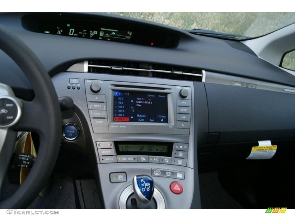 2012 Toyota Prius Plug-in Hybrid Controls Photos