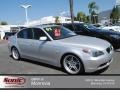 Titanium Silver Metallic 2007 BMW 5 Series 550i Sedan