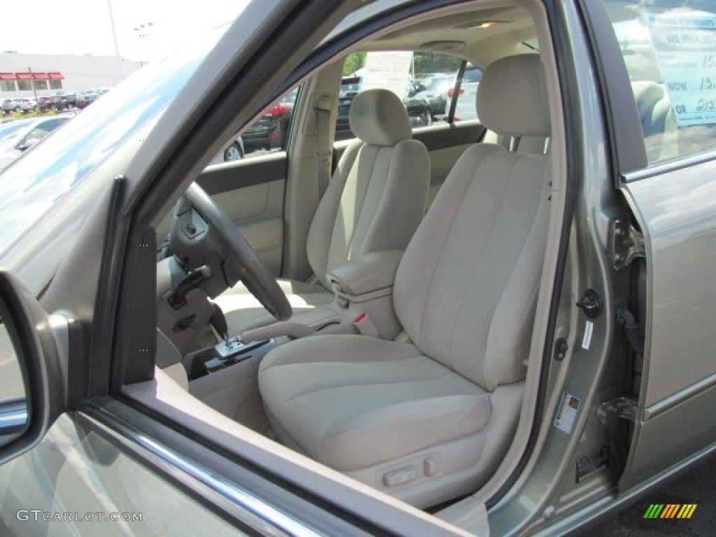 2008 Sonata GLS V6 - Natural Khaki Green / Beige photo #14