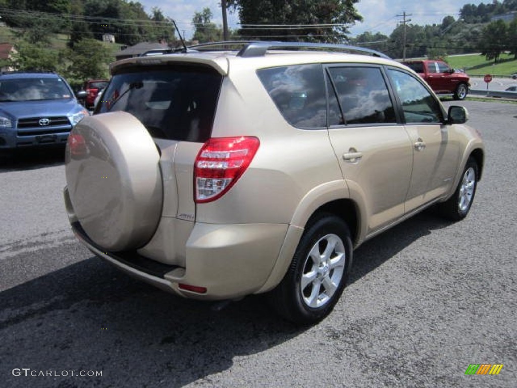 2010 RAV4 Limited V6 4WD - Sandy Beach Metallic / Sand Beige photo #6