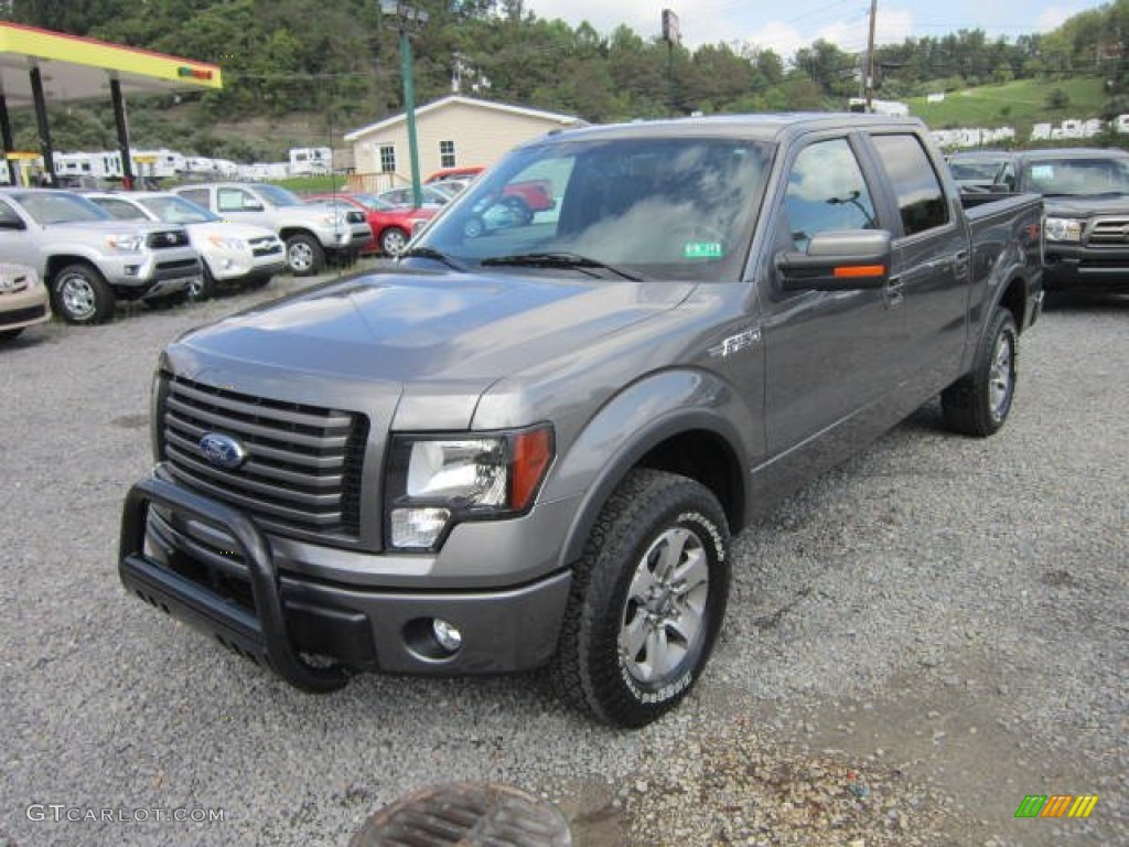 Sterling Grey Metallic 2011 Ford F150 FX4 SuperCrew 4x4 Exterior Photo #69081110