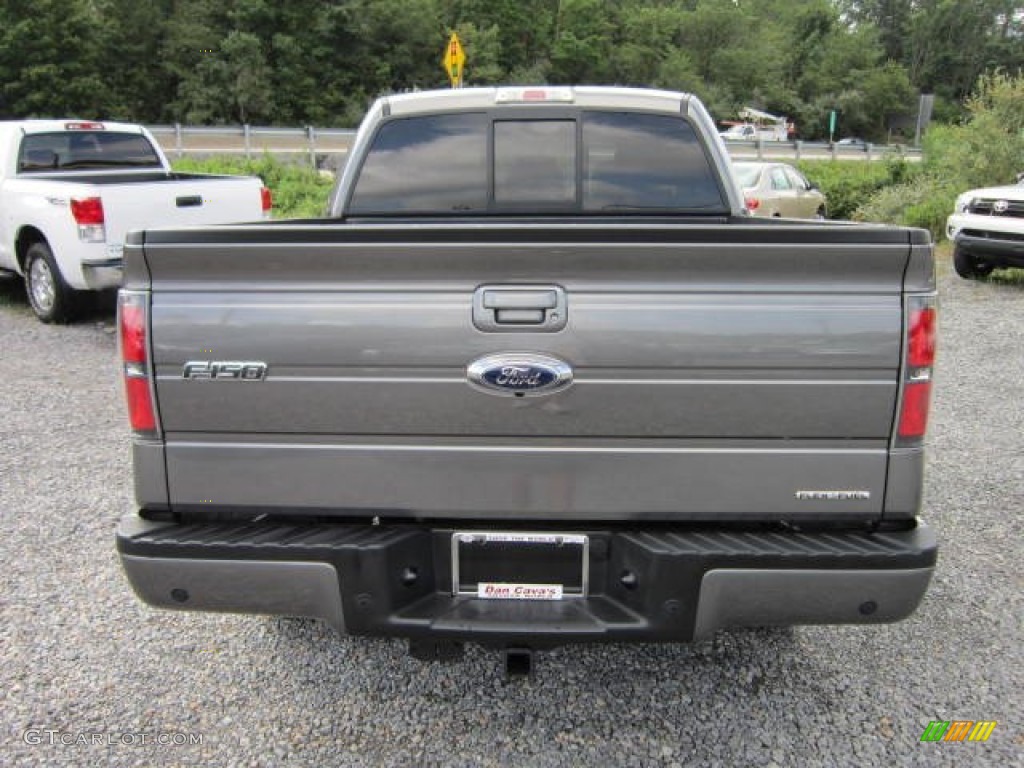 2011 F150 FX4 SuperCrew 4x4 - Sterling Grey Metallic / Black photo #5