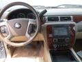 2010 Chevrolet Silverado 2500HD Light Cashmere/Dark Cashmere Interior Dashboard Photo