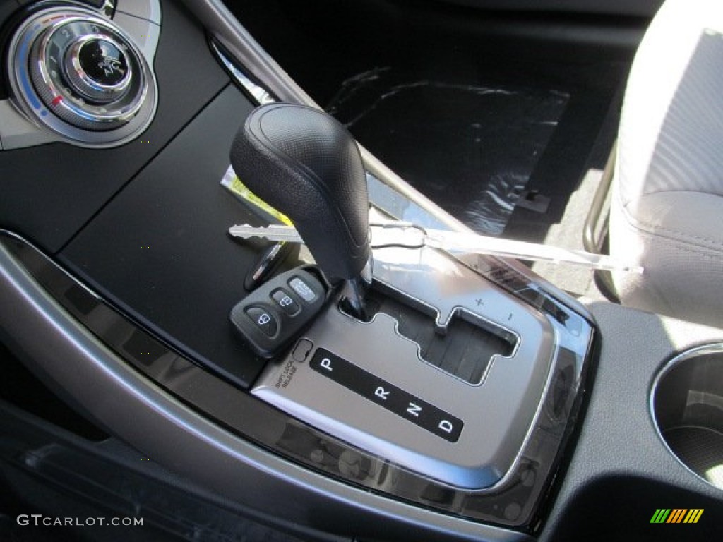 2013 Elantra GLS - Shimmering Air Silver / Gray photo #9