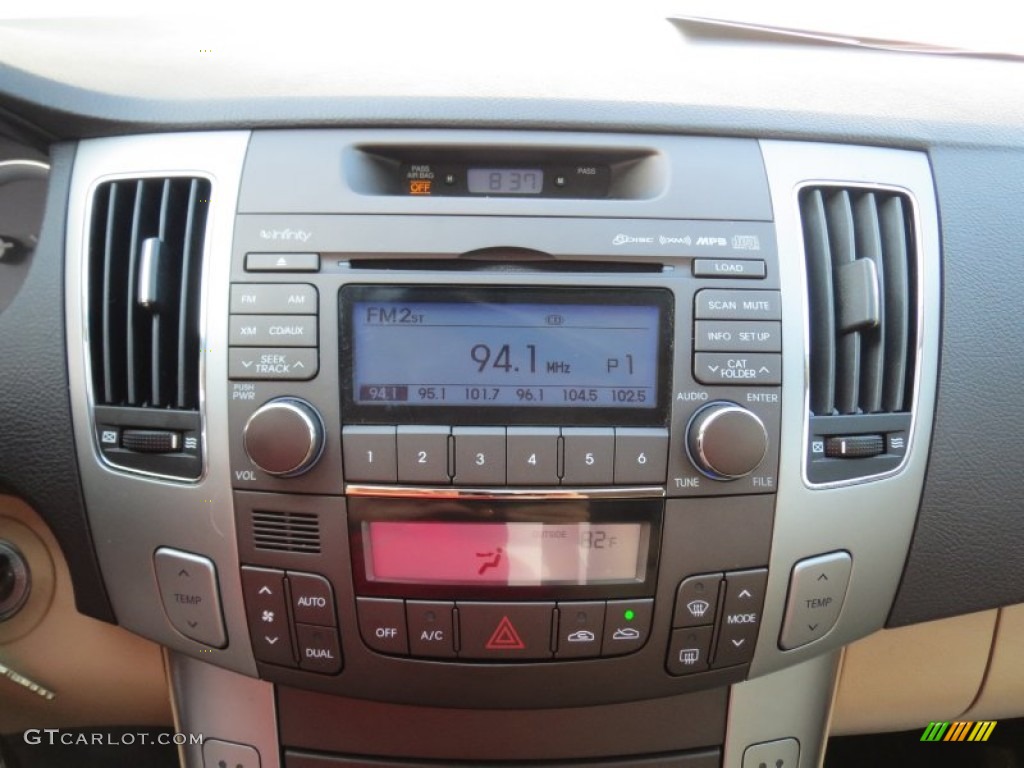 2009 Sonata Limited - Slate Blue / Camel photo #34