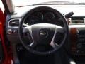 Ebony 2013 Chevrolet Tahoe LT Steering Wheel
