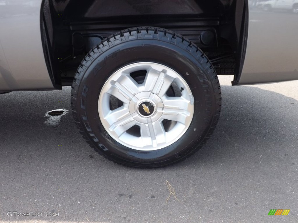 2012 Silverado 1500 LT Extended Cab 4x4 - Graystone Metallic / Ebony photo #21