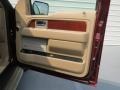 Chaparral Leather/Camel Door Panel Photo for 2009 Ford F150 #69083833