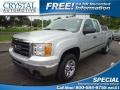 Pure Silver Metallic 2011 GMC Sierra 1500 Extended Cab