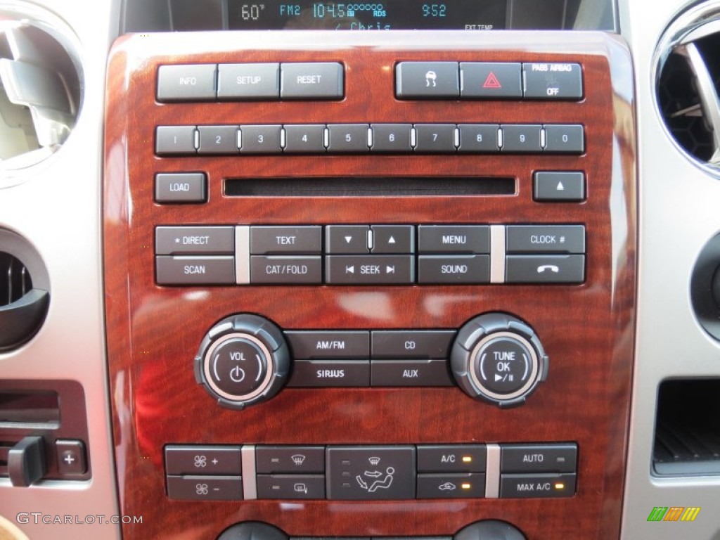 2009 Ford F150 King Ranch SuperCrew Controls Photo #69083924