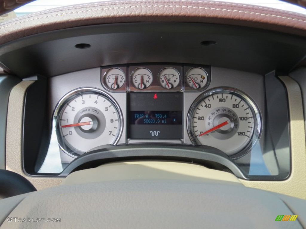 2009 Ford F150 King Ranch SuperCrew Gauges Photo #69083953