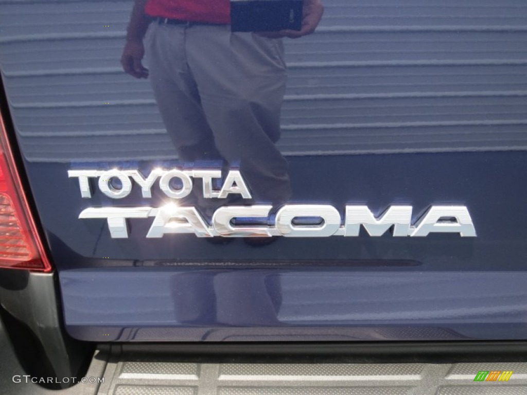 2012 Tacoma V6 Double Cab 4x4 - Nautical Blue Metallic / Graphite photo #12