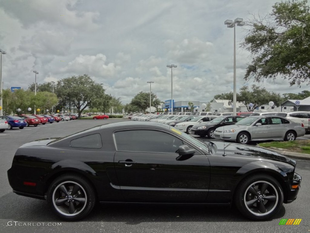 2008 Mustang Bullitt Coupe - Black / Dark Charcoal photo #9