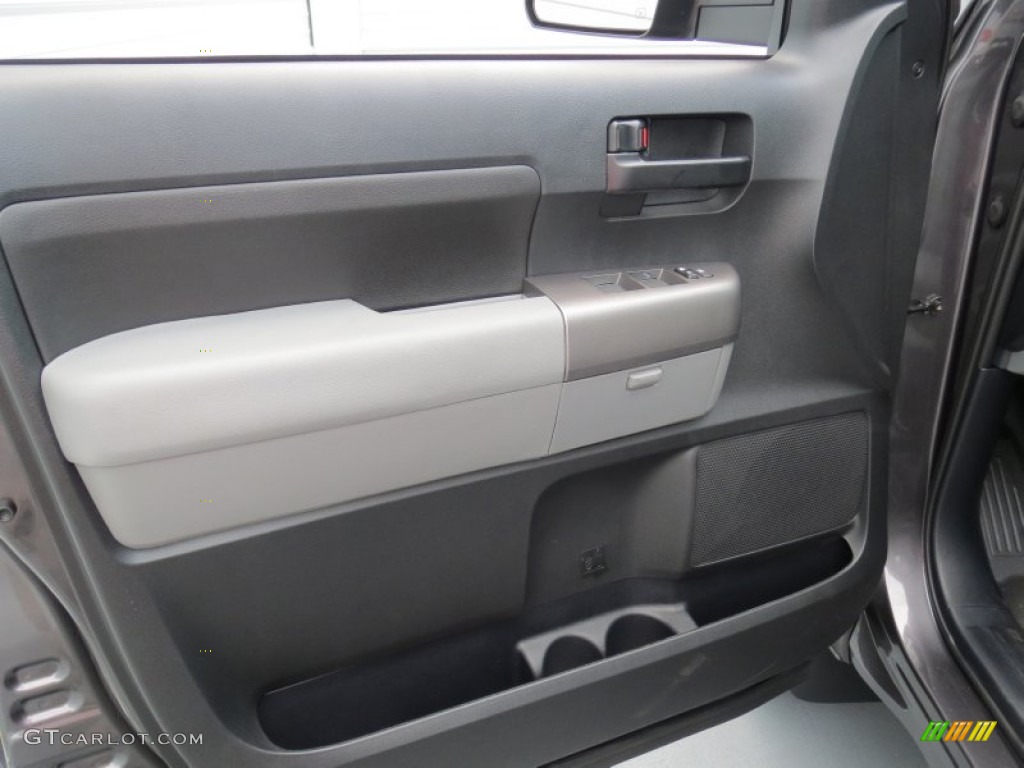 2012 Toyota Tundra Double Cab Graphite Door Panel Photo #69084959