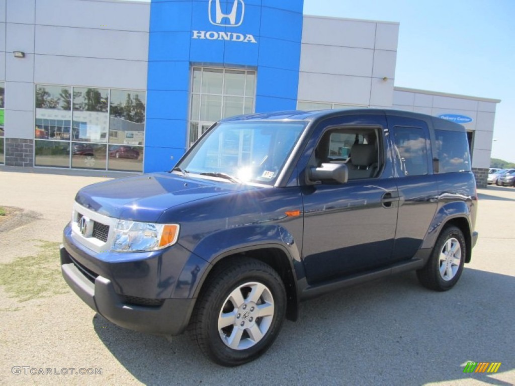 2010 Element EX 4WD - Royal Blue Pearl / Gray photo #1