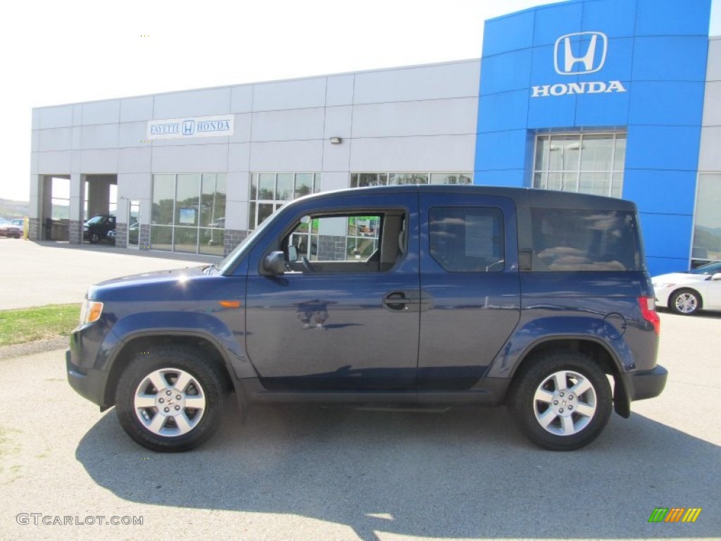 2010 Element EX 4WD - Royal Blue Pearl / Gray photo #2